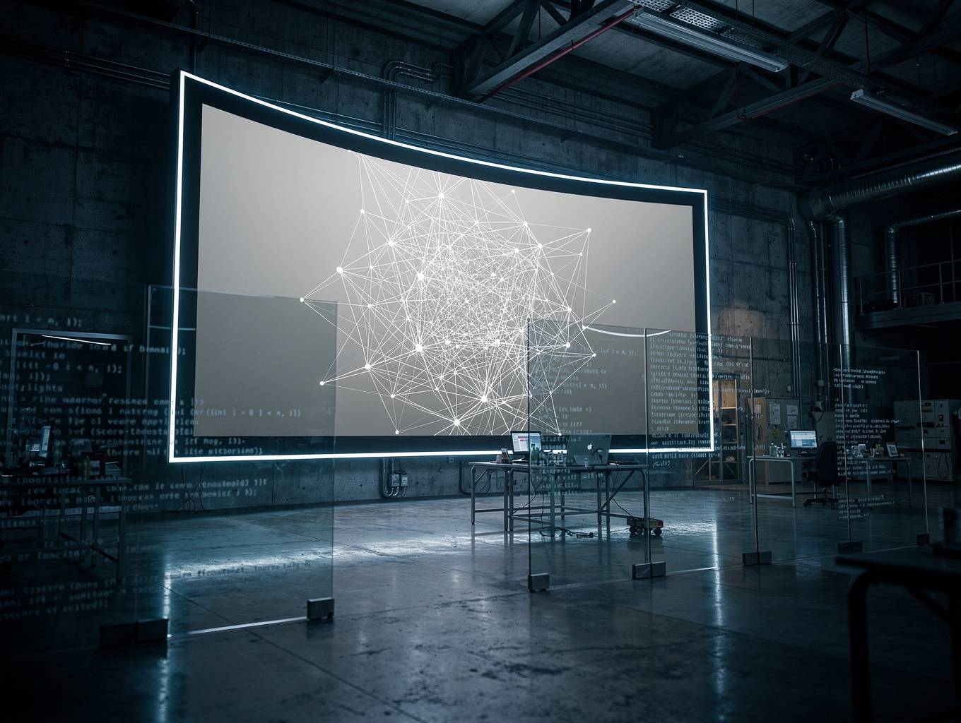 Technical usage data visualization