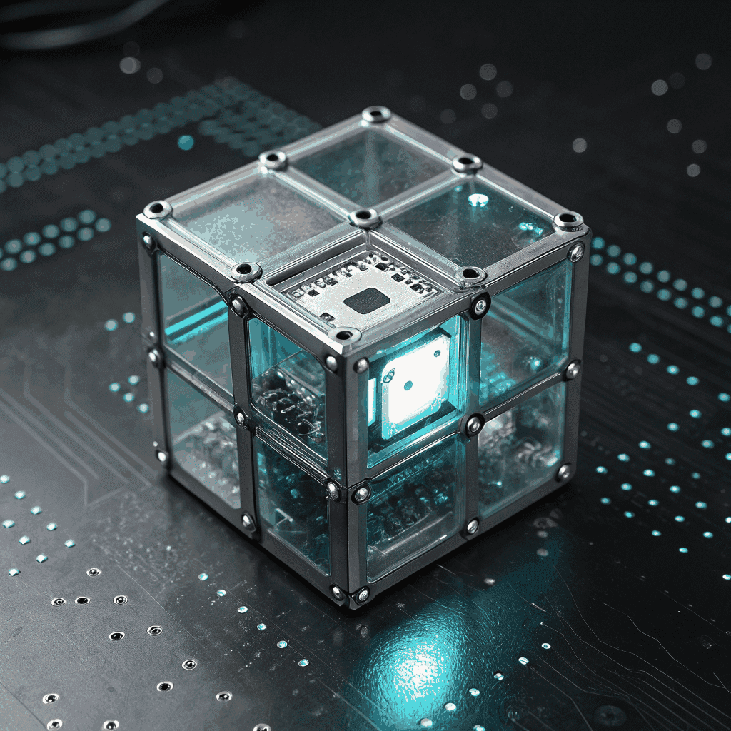 ZyrodeX 3D Gold Robot Core